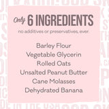 Polkadog Cake Batter Peanut Butter & Banana Soft & Chewy Dog Treats - 10 oz.