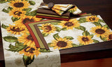 Design Imports Picante Dobby Stripe Napkin