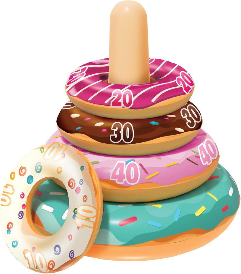 Fashion inflatable doughnut ring