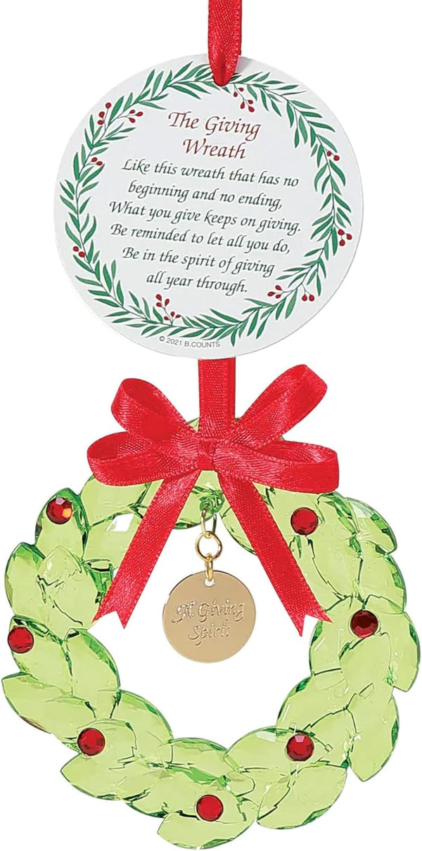 Enesco Facets Giving Wreath Ornament