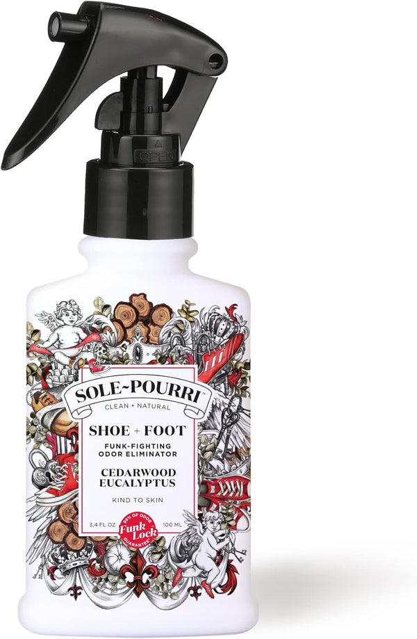 Sole~Pourri Shoe + Foot Funk-Fighting Odor Freshener Spray - 3.4 oz.