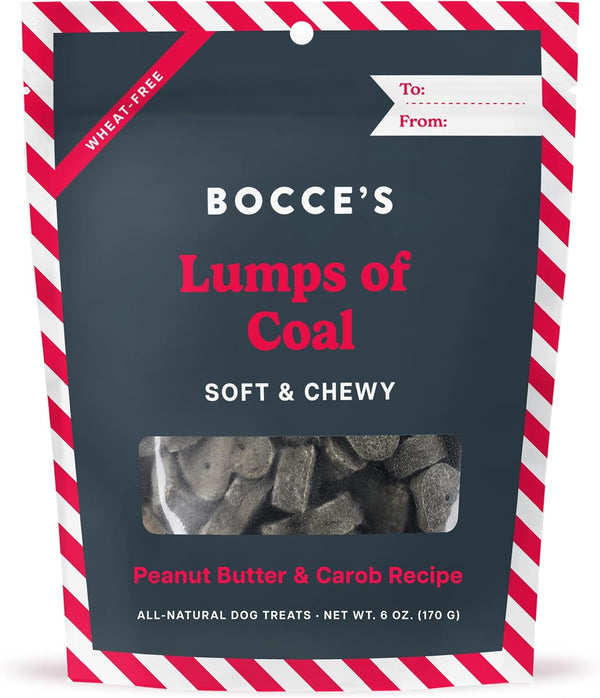 Bocce's Bakery Lumps of Coal Recipe Dog Treats 6 oz.