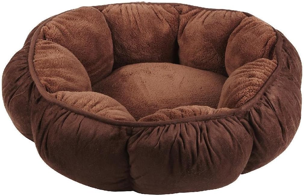 Aspen Pet Puffy Round Cat Bed