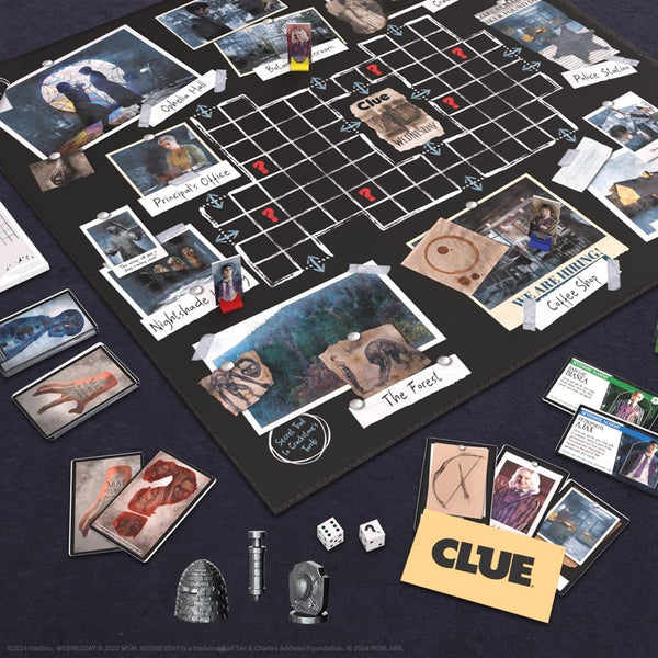 CLUE Wednesday Classic Board Game Inspired by The Netflix Original Series