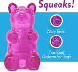 Spunky Pup Spunky Bear Interactive Dog Toy with Treats - Medium
