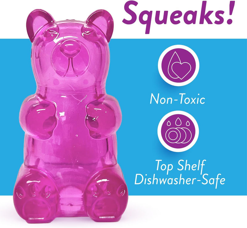 Spunky Pup Spunky Bear Interactive Dog Toy with Treats - Medium