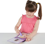 Melissa & Doug On the Go Water Wow! Reusable Water-Reveal Activity Pad - Makeup and Manicures