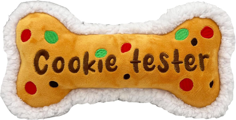 Huxley & Kent Cookie Tester Plush Dog Toy - Large