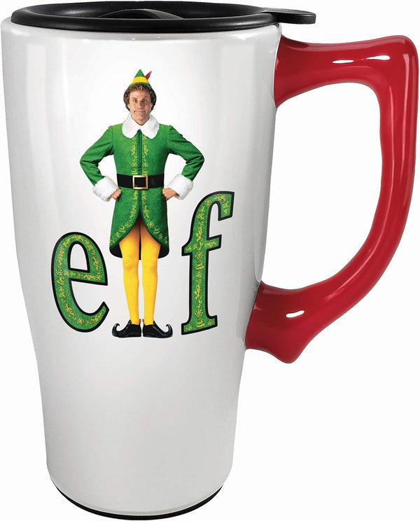 Spoontiques Elf Ceramic Travel Mug