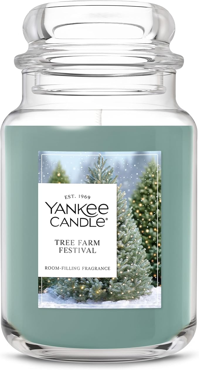 Yankee Candle Original Large Jar Candle - Tree Farm Festival