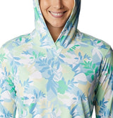 Columbia Womens Summerdry Long Sleeve Printed Hoodie Sweatshirt