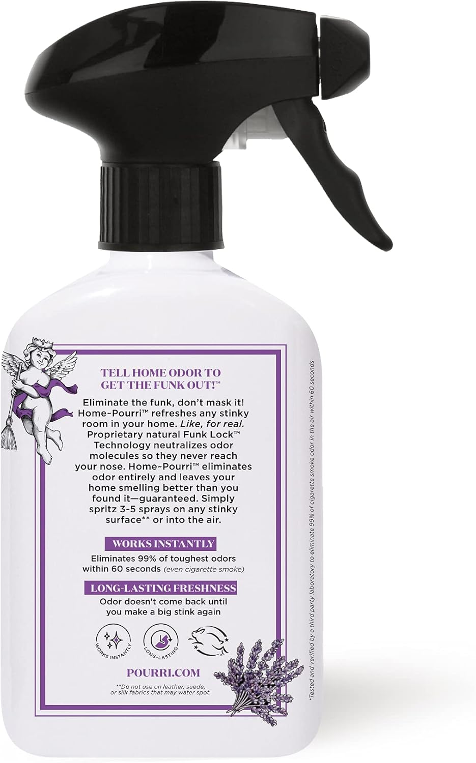Home~Pourri Air + Fabric Multi-Purpose Lavender Sage Odor Freshener Spray - 11 oz.