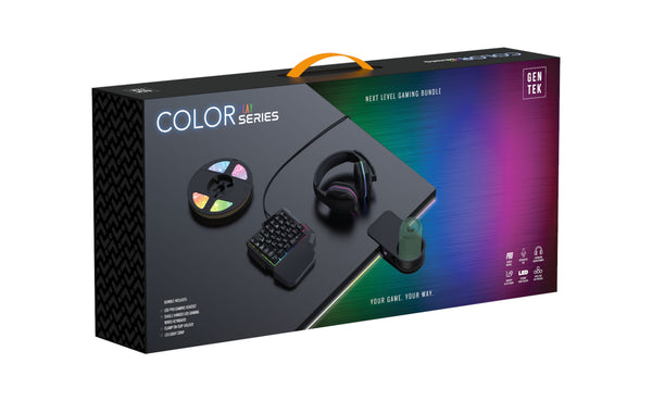 Gentek Color Play Series Next Level Gaming Bundle