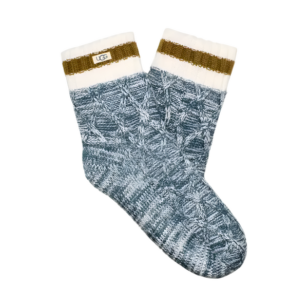 UGG Womens Deedee Fleece Lined Quarter Socks