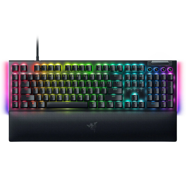 Razer BlackWidow V4 Full Size Wired Mechanical Green Switch Gaming Keyboard with Chroma RGB