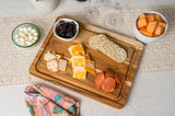 Lipper International Medium Teak Edge Grain Cutting Board