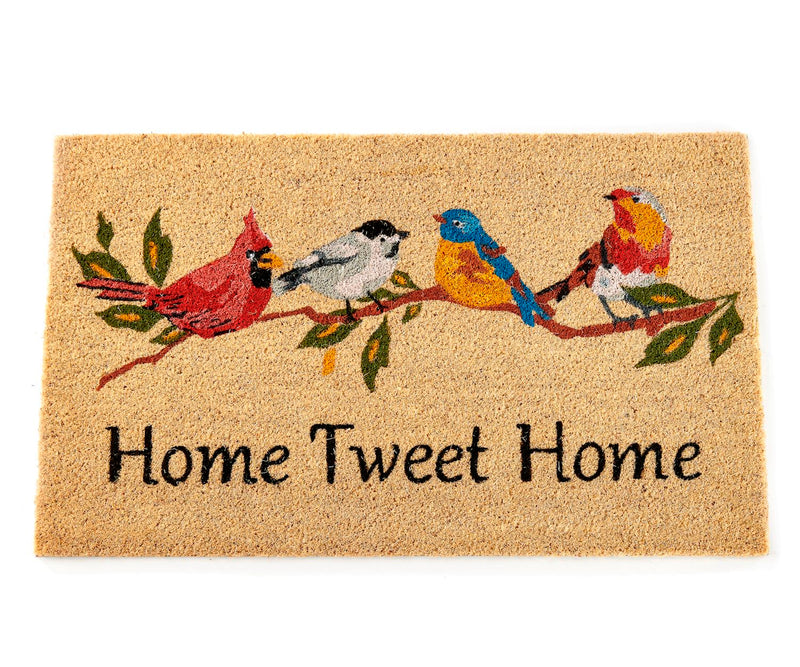 GiftCraft Home Tweet Home Coir Door Mat