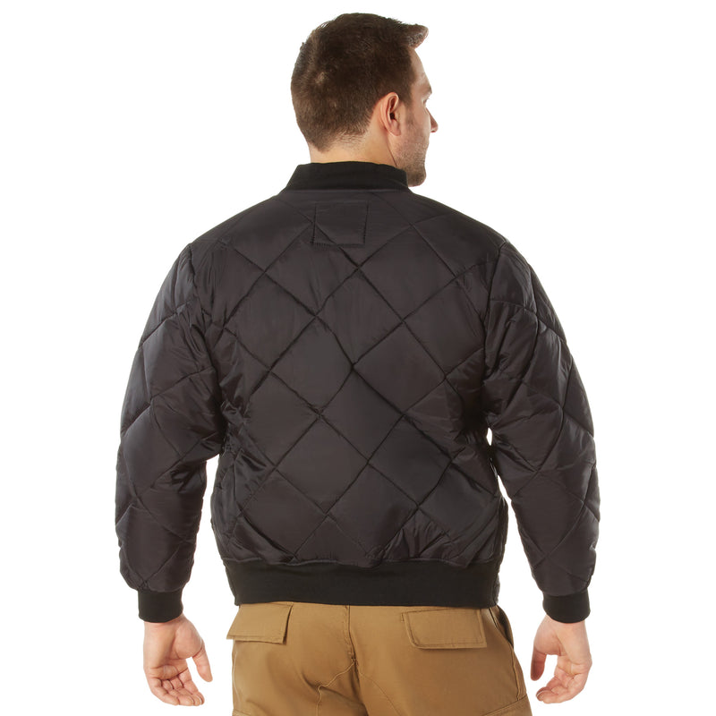 Rothco Men's Diamond Quilted Nylon Flight Jacket - 3XL