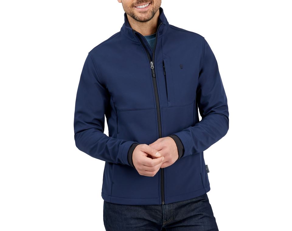 Free Country Mens Lanier Fleece Lined Softshell Jacket