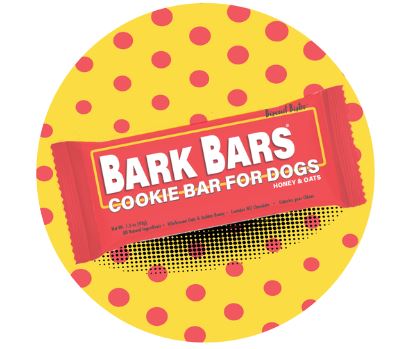BARK Bars Honey & Oats Bark Bar Dog Treat - 1.5 oz.