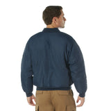 Rothco Enhanced Nylon MA-1 Flight Jacket - 3XL/Navy