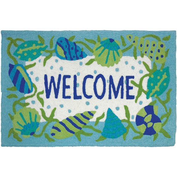 Jellybean Beach Welcome 20" x 30" Rug
