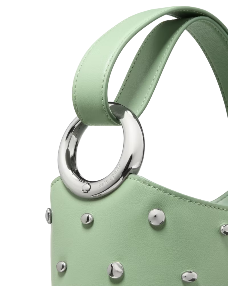 Kate Spade Halo Studded Mini Bucket Handbag