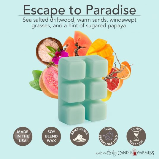 Candle Warmers Etc. Escape To Paradise Classic Wax Melts - 2.5 oz.