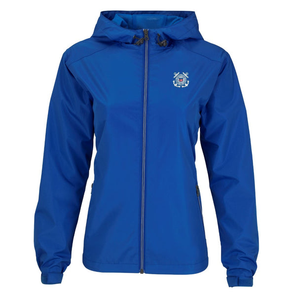 Coast Guard Womens Newport Rain Jacket