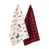 Design Imports Happy Howlidays Dishtowel Set - 2 pc