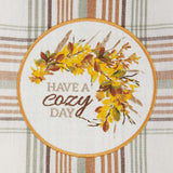 Design Imports Have A Cozy Day Embellished Dishtowel