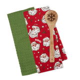 Design Imports Jolly Santa Kitchen Gift Set