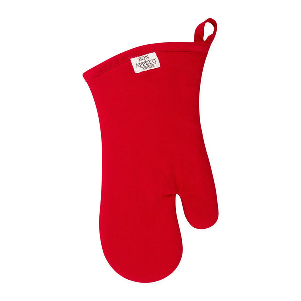 Design Imports Red Cider Chino Oven Mitt