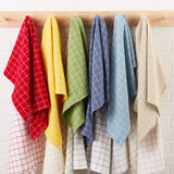 Design Imports Red Cider Floursack Dishtowel