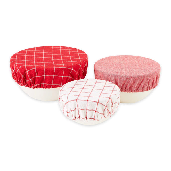 Design Imports Red Cider Dish Covers