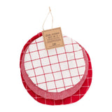 Design Imports Red Cider Dish Covers