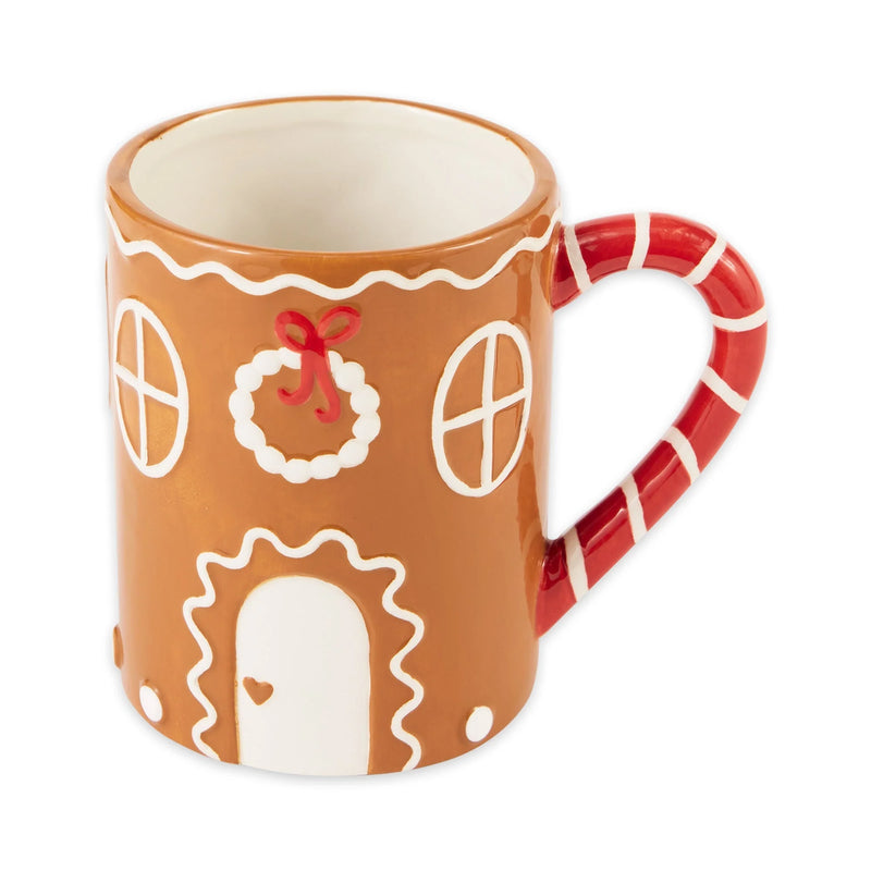 Design Imports Gingerbread House Mug