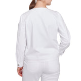 Ruby Rd. Womens Bella Vista Denim Embroidered Jacket