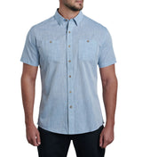 KÜHL Mens Karib Stripe Short Sleeve Shirt