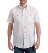 KÜHL Mens Karib Stripe Short Sleeve Shirt