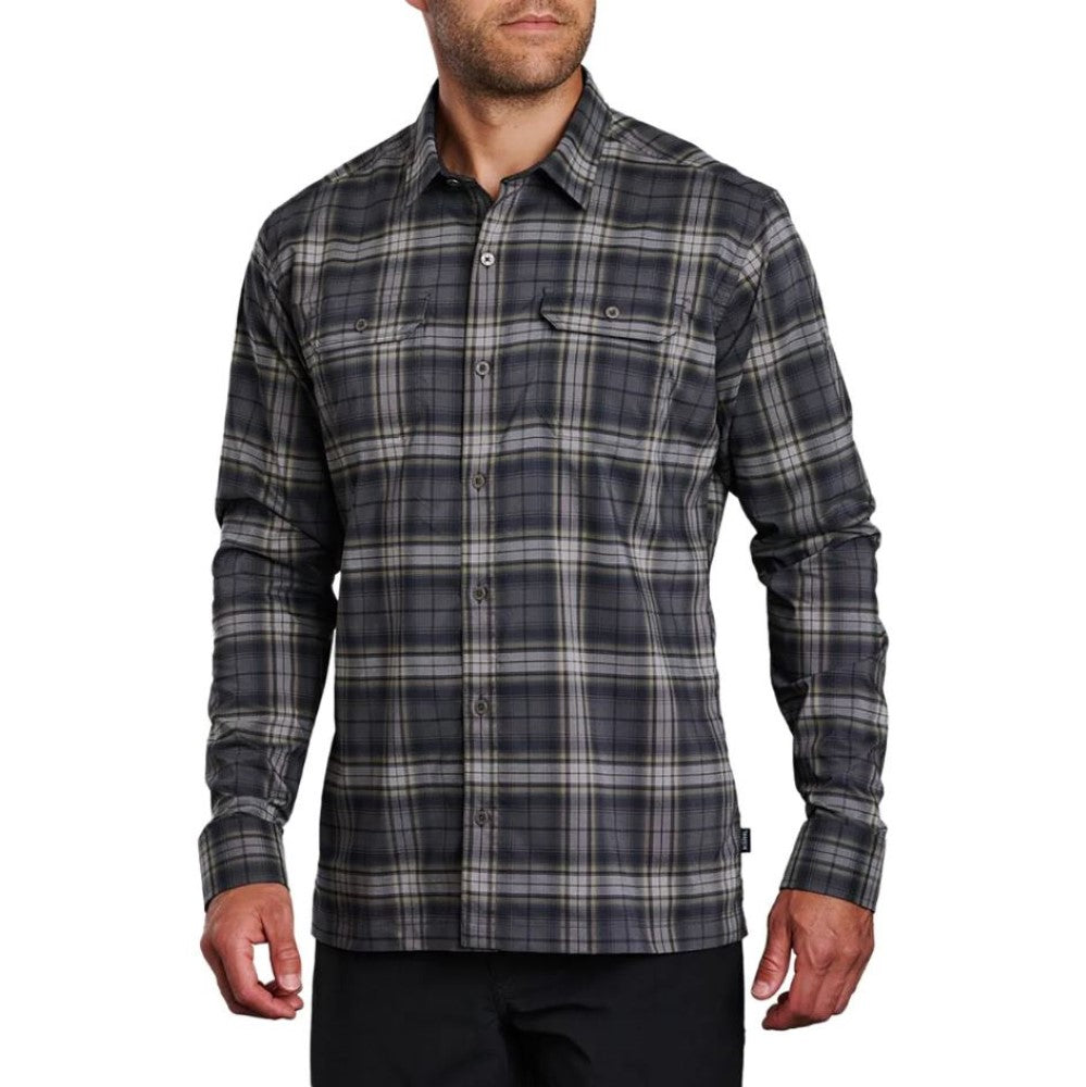 kuhl dress shirts Kuhl Men's Disputr Long-Sleeve KAN Kanteen / L