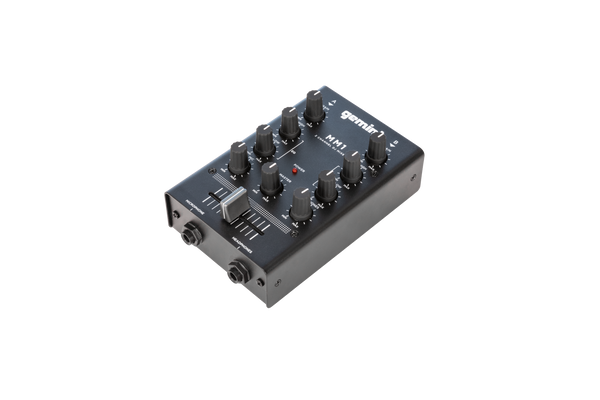 Gemini 2-Channel Pocket-Sized DJ Mixer