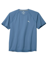 Tommy Bahama Mens Chill Time Bay IslandZone Short-Sleeve Rash Guard Shirt