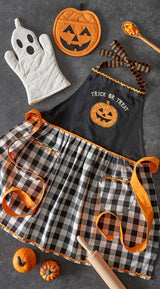 Design Imports Trick or Treat Embellished Apron