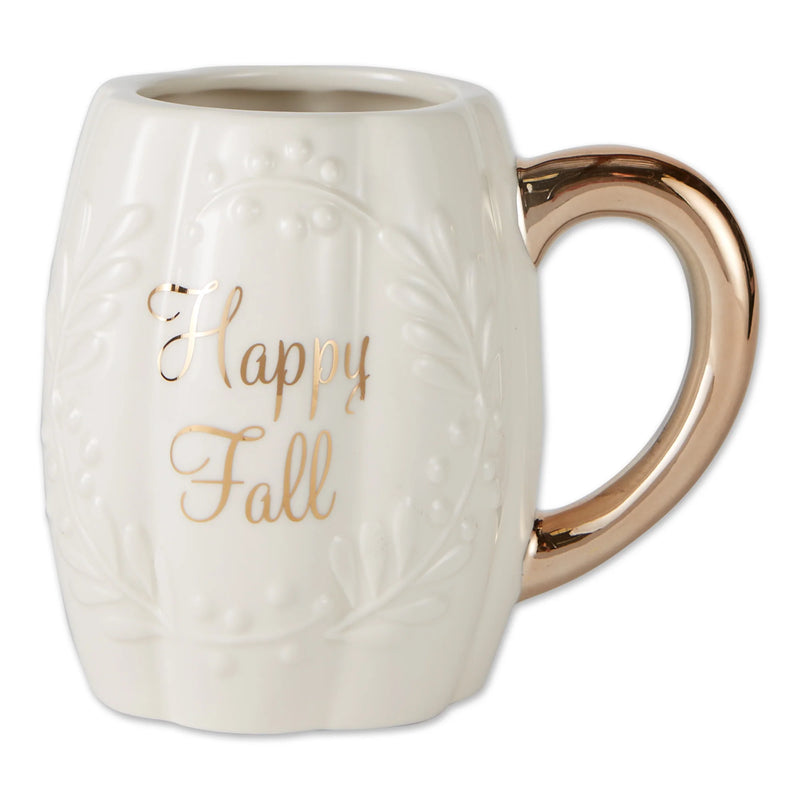 Design Imports Happy Fall Pumpkin Ceramic Mug