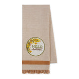 Design Imports Hello Autumn Embellished Dishtowel