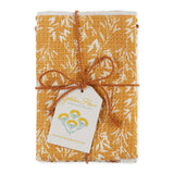 Design Imports Cozy Days Printed Waffle Dishcloth - Set of 4