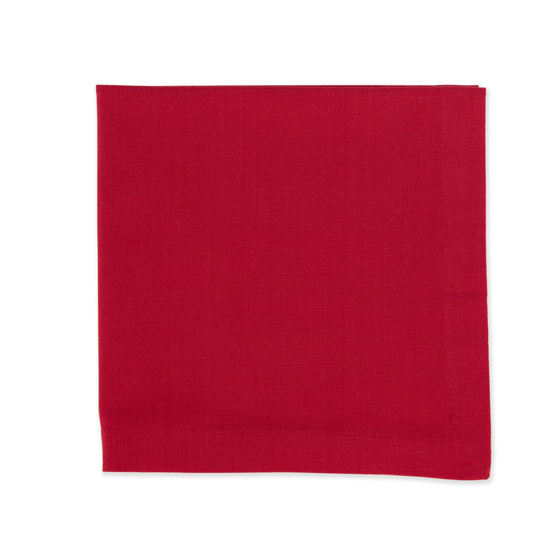 Design Imports Holly Berry Slub Napkin