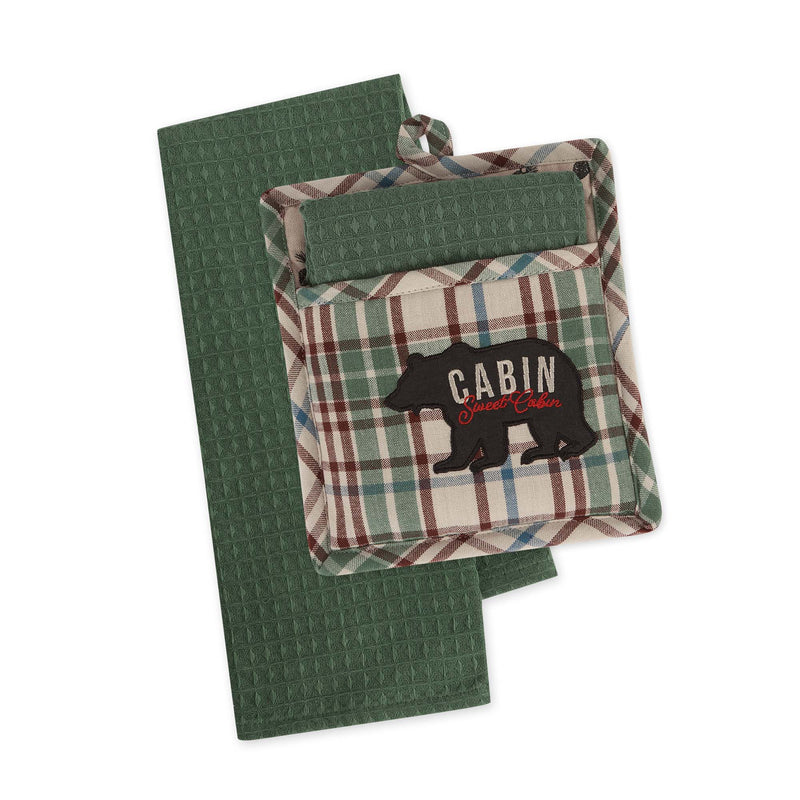 Design Imports Bear Potholder Gift Set