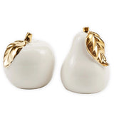 Design Imports Apple Pear Salt & Pepper Set
